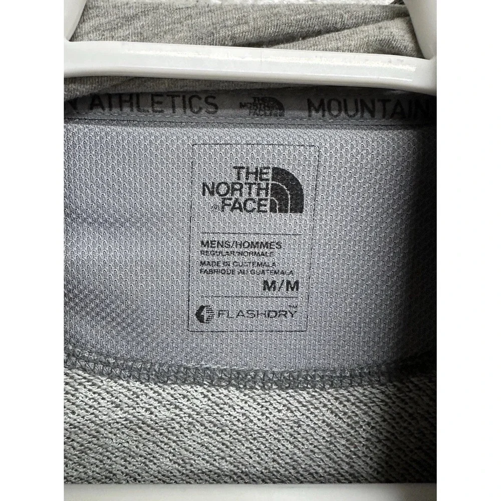 The North Face Flash Dry Plain Gray‎ Hoodie / Men's Size Medium
